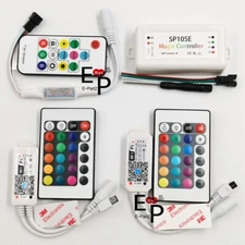 RGB RGBW WiFi Remote SP103E SP105E Controller For 5050 WS2811 WS2812B LED Strip