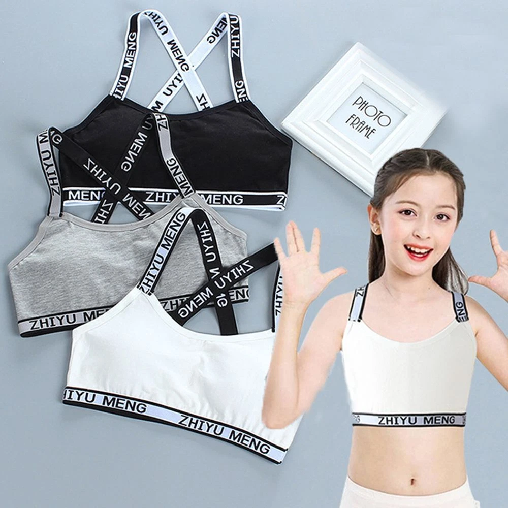 Clothes Sport Training Bra Girls Sports Bra Teenage Girls Bra Kids  Underwear