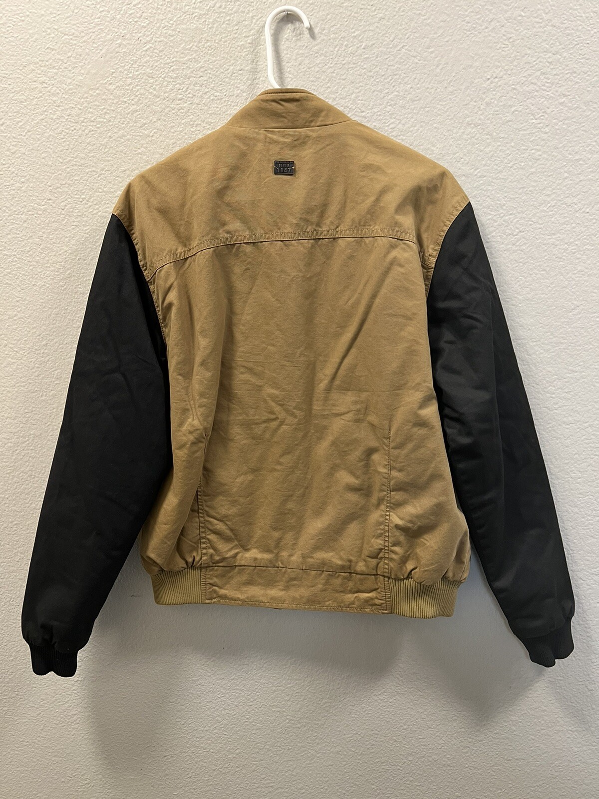 Wrangler Solid Men’s Jacket Brown Size Medium - image 2