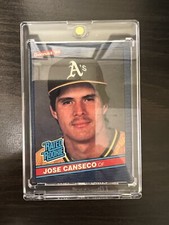 1986 Donruss - Rated Rookie #39 Jose Canseco (RC)