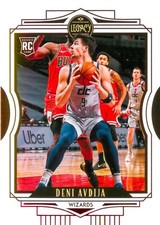 Deni Avdija RC 2020-21 Chronicles Red Parallel Legacy Rookie Card #695 Wizards