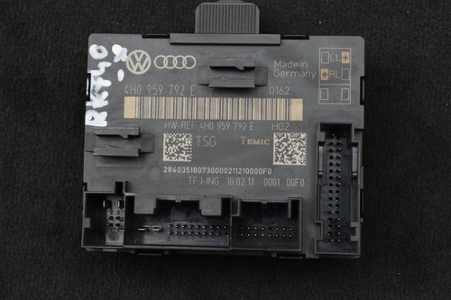 Audi A8 D4 4H 10-13 Türsteuergerät Beifahrerseite vorne Modul Steuergerät 4H0959792E