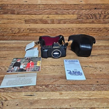 Vintage Canon T50 SLR Film 35 MM Camera For Parts READ