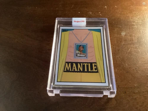Topps Project 70 Mickey Mantle By Keith Shore Card 321 Artist Proof 37/51