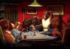 Dogs Playing D&D (3rd edition D&D version) full color poster