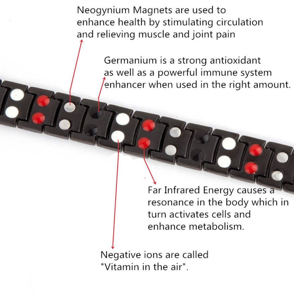 Stainless Steel Bracelet With Germanium eBay
