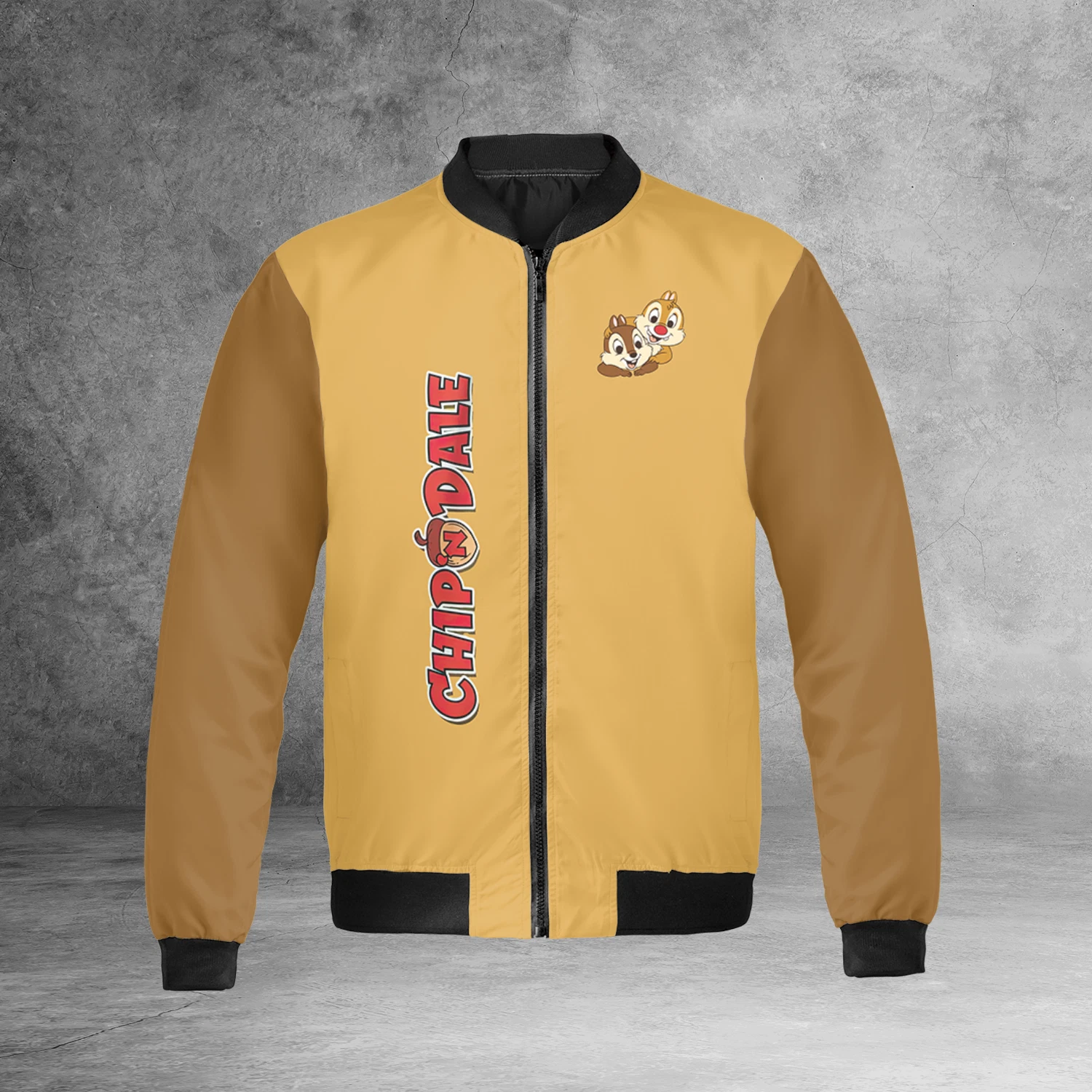 Chip N Dale Double Trouble Couple Love Playing Baseball Jacket