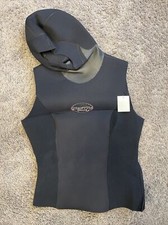 NWT New Women s 3mm Neoprene Diving Vest Hooded Wetsuit Scuba Surf Swim 11/12