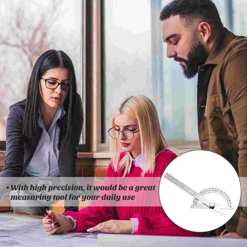 Angle Ruler 180 Degree Protractor Adjustable Protractor Drafting Supplies - Picture 11 of 15