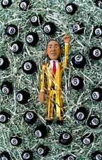 OBAMA Action Figure Jailbreak Toys Gold