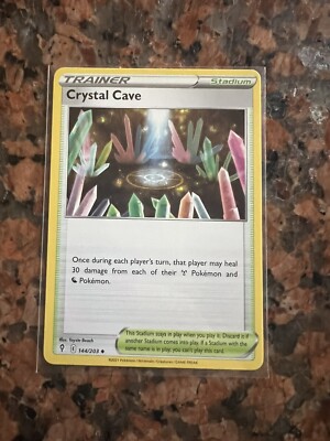 Pokémon TCG Crystal Cave Evolving Skies 144/203 Regular Uncommon