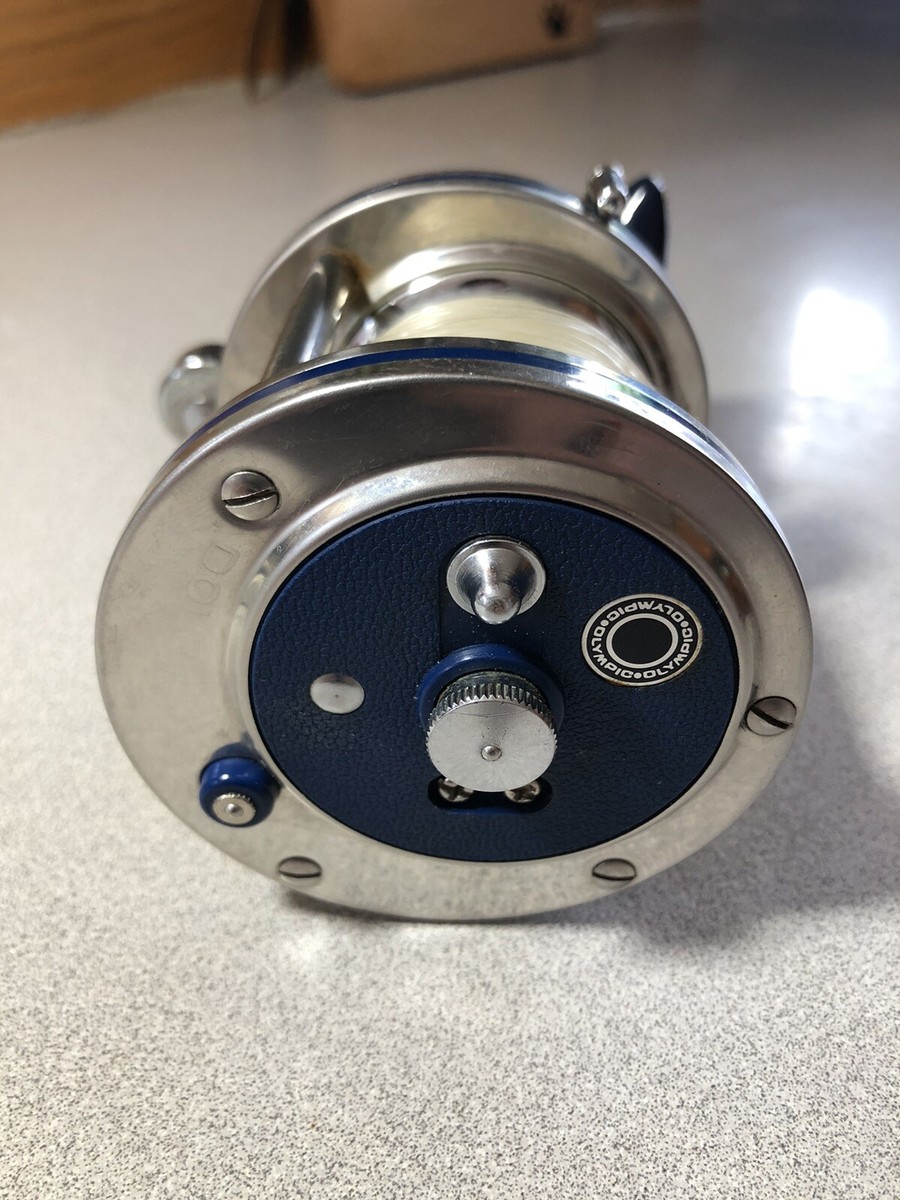 リール OLYMpic DOLPHIN 631-LW VINTAGE (OLYMPIC) DOLPHIN 🐬 631-LW TROLLING REEL (Circa