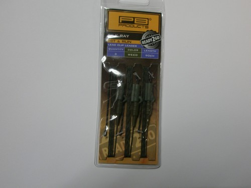 PB Products R2G Silk Ray Hit + Run Lead Clip Leaders 3pk ALL COLOURS Fishing