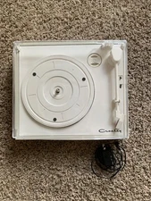 Victrola Brighton Dual Bluetooth Turntable Record Player - White/Grey