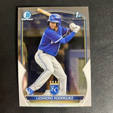 2023 Bowman Chrome 1st Lizandro Rodriguez #BCP-47 Kansas City Royals