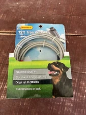New Westminster Pet Ruffin' it Super Duty 150LB Dog Tree Tie-Out Cable 12' Ft