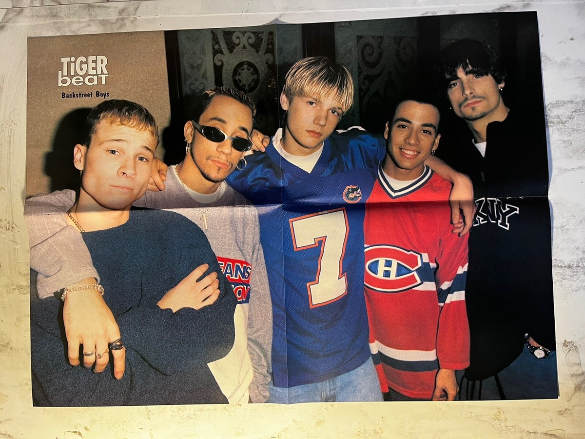 Backstreet Boys Poster From 90's Teen Magazine. Flip Hanson