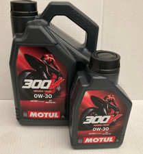 ?15.08/L Motul 300V 4T Road Racing 0W-30 5L Ester Based Engine Oil