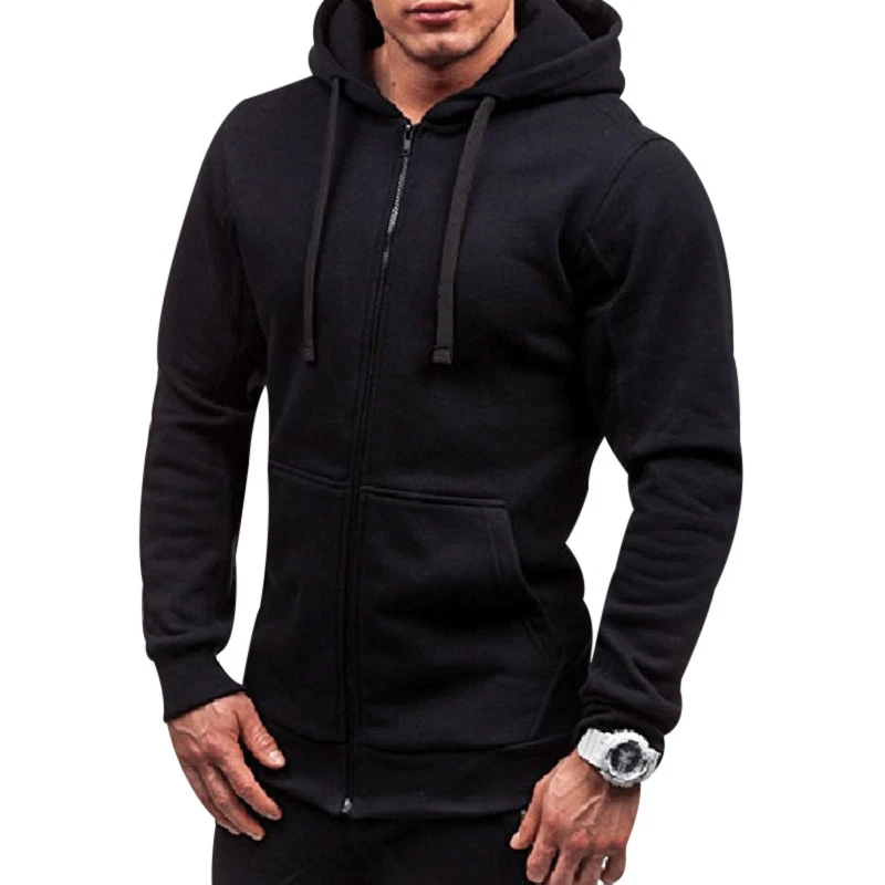 Sueteres para Hombre con Capucha y Cremallera con Cord n Sudaderas Hombre Abrigo