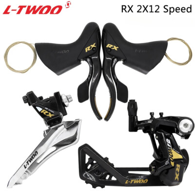 LTWOO RX 2x 12 Speed Road Bike Mechanical Groupset Shifters Lever