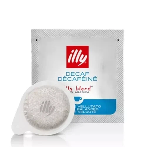 Illy Miscela Decaffeinato Filtro Carta ESE 44mm Cialde di Caffè - 200 Pezzi