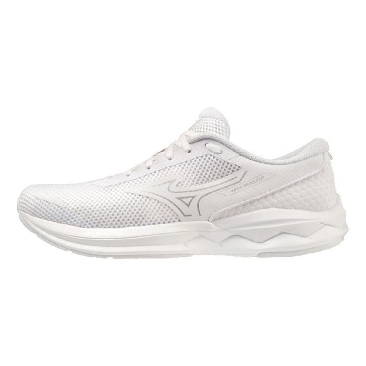 Mizuno Wave Revolt 3 [J1GC231451] Men Running Shoes White/Silver