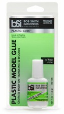 Bob Smith Plastic Cure Brush on Gap Filling Super Glue CA 1/2oz BSI105