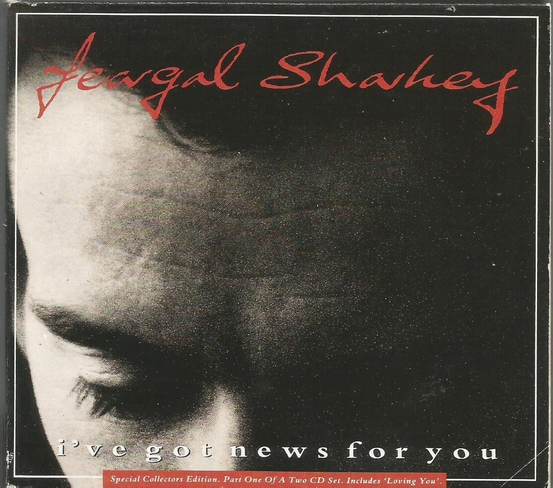 Feargal Sharkey - I've Got News For You 1991 Virgin CD single in digipack