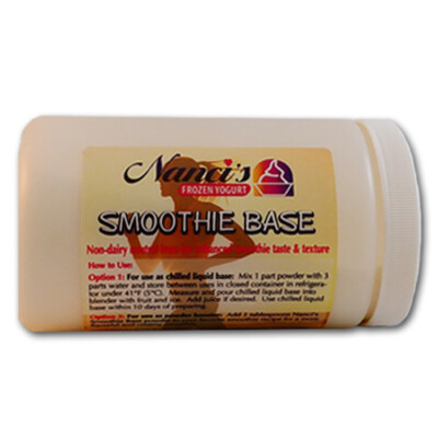 Smoothie Base Mix and Booster - (Non-dairy dry powder packed in 1 lb canister)
