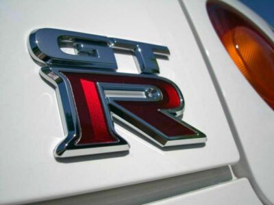 NISSAN GT-R（R35） Nissan genuine R35 Skyline Rear GTR GT-R Emblem Badge OEM 84894