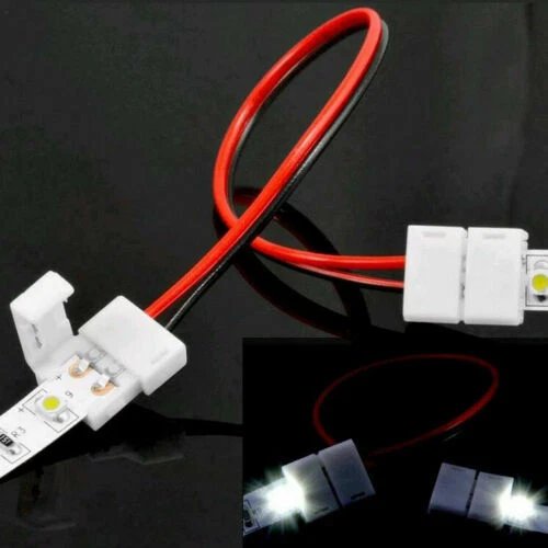 10Pcs 10mm 2-wire Solderless Flexible Coupler For Single Color SMD5050 5630 led - Image 3 of 3