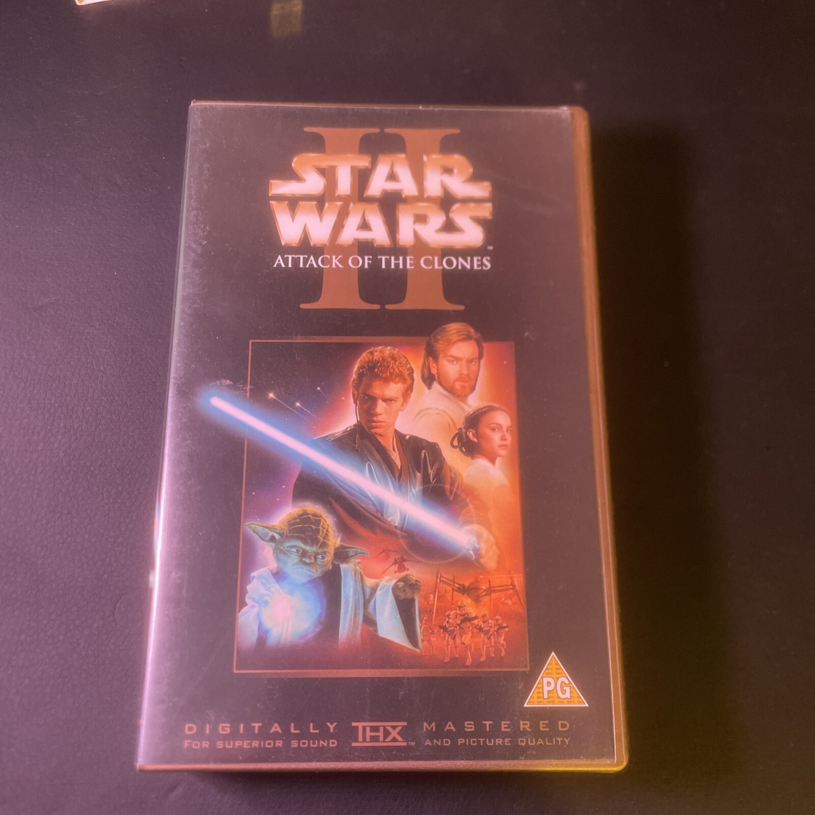 Star Wars: Episode 2 - Attack Of The Clones (VHS/SUR, 2002) Rare Cassette