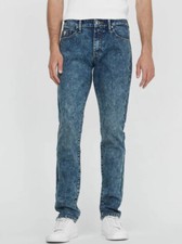 Guess Men s Scotch Harold Skinny Jeans Medium Blue Wash Size 32X30