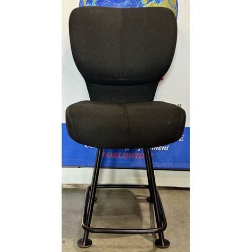 23” Black Cloth Casino Gaming Chair