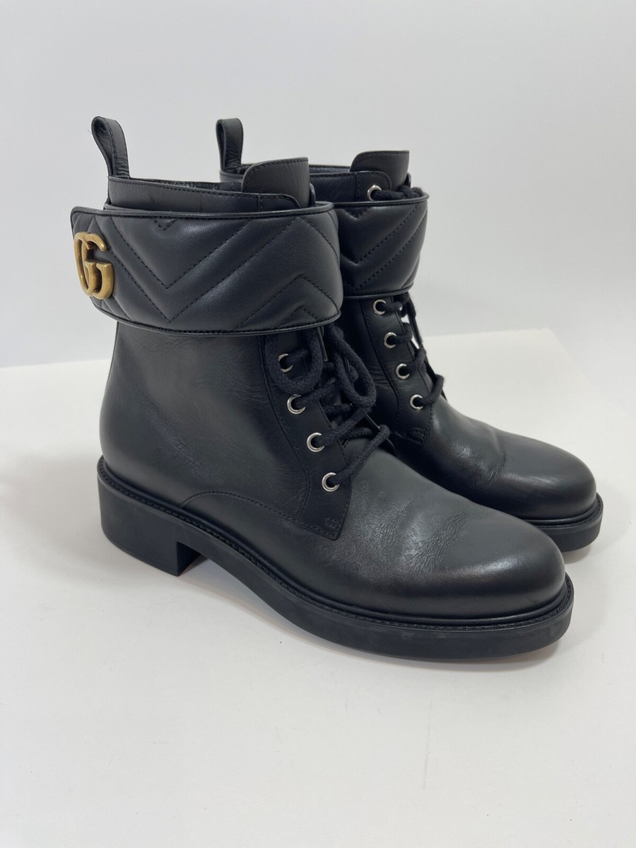 Gucci Ankle Boot with Double G in Black Size 39.5 | eBay Gucci Ankle Boot with Double G in Black Size 39.5 | eBay