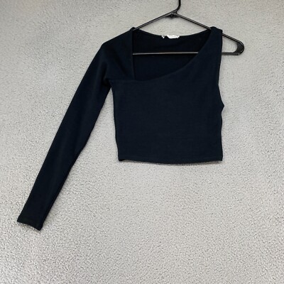 zara asymmetric top long sleeve
