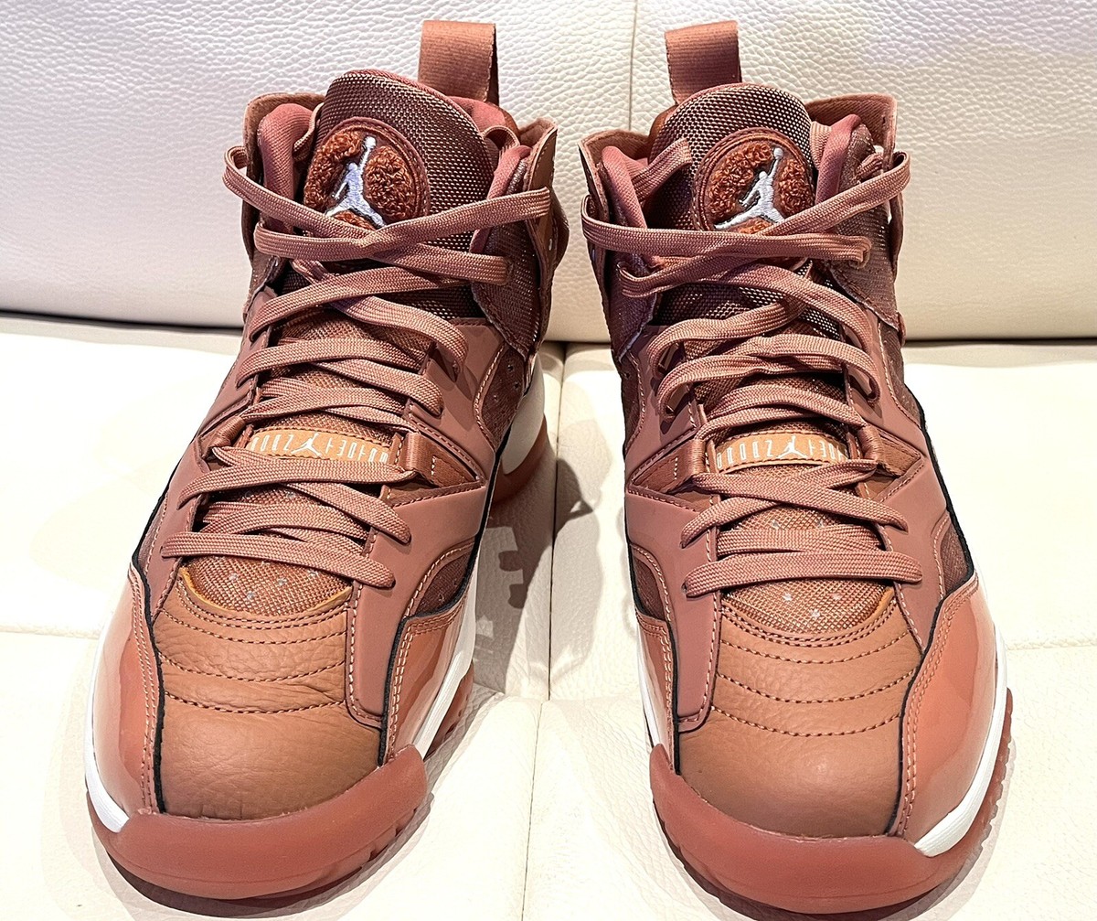 Nike Jordan Jumpman Two Trey Sky J Orange -Sail DR9631 801 Women's