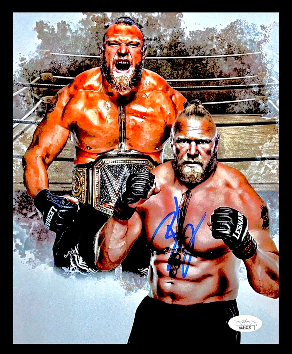 Товары с автографом Brock Lesnar Wrestling оригинальные - огромный