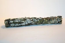 MUGWORT Black Dakota Sage 10" Smudging Sage for Burning Cleansing Herb Stick