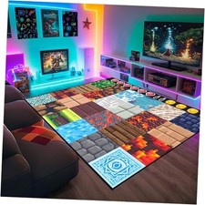 Cool Game Rug for Teen Boys Room Funny Gamer Rug for Boys Bedroom, Gaming