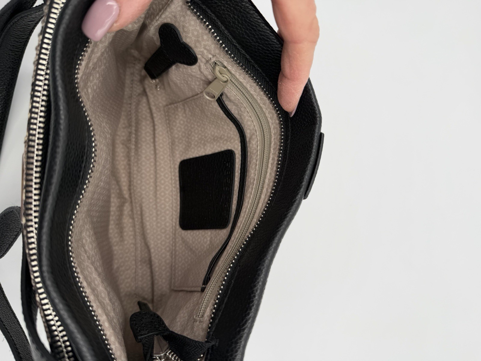 Brighton Pretty Tough Python Black Studded Crossb… - image 7