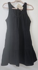 Universal Thread Women's Mini Black Sleeveless Sundress With Side Pocket Size XS