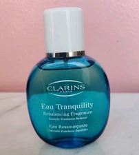 Clarins Eau Tranquility Eau Ressourçante 100ml 3.4oz Rebalancing Fragrance RARE
