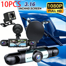 360° 4 Channel  Car Dash Cam Front and Rear ...