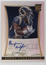 2013 Panini Select Silver Prizm Rookie 122/199 Benny Cunningham #253 Auto 1fc4