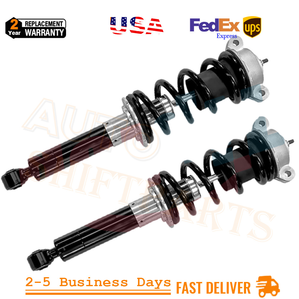 Pair For Ferrari California 08-14 Rear LH & RH Shock Absorber Assys w /Magnetic 