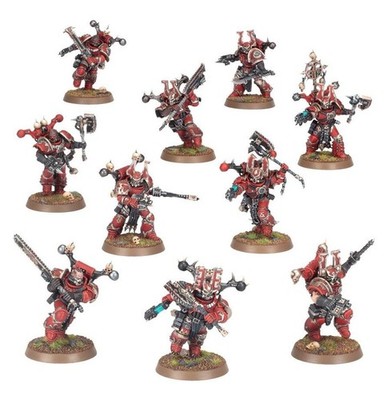 Warhammer 40k - World Eaters Khorne Bezerkers / Khorne Berserker