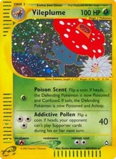 Vileplume - H31/H32 - Pokemon Aquapolis Holo Rare Card HP