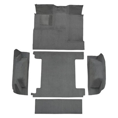 For Ford Bronco 74-76 Carpet Essex Replacement Molded Black Complete Carpet w/o