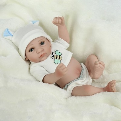 Realistic Reborn Boy Doll Full Body Vinyl Silicone Cute Newborn Baby Dolls Gift